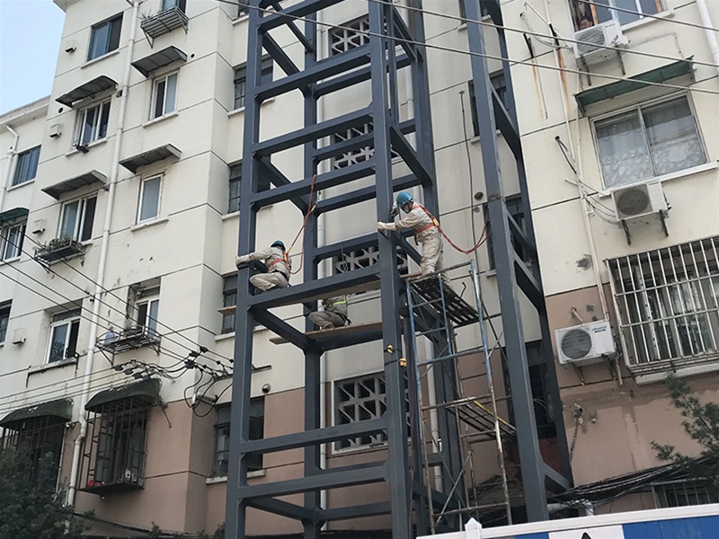 襄陽(yáng)老舊小區(qū)改造增設(shè)電梯工程
